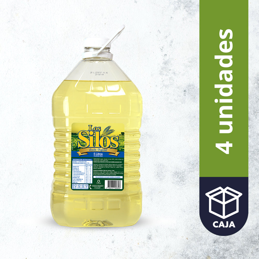 Aceite vegetal 5lt