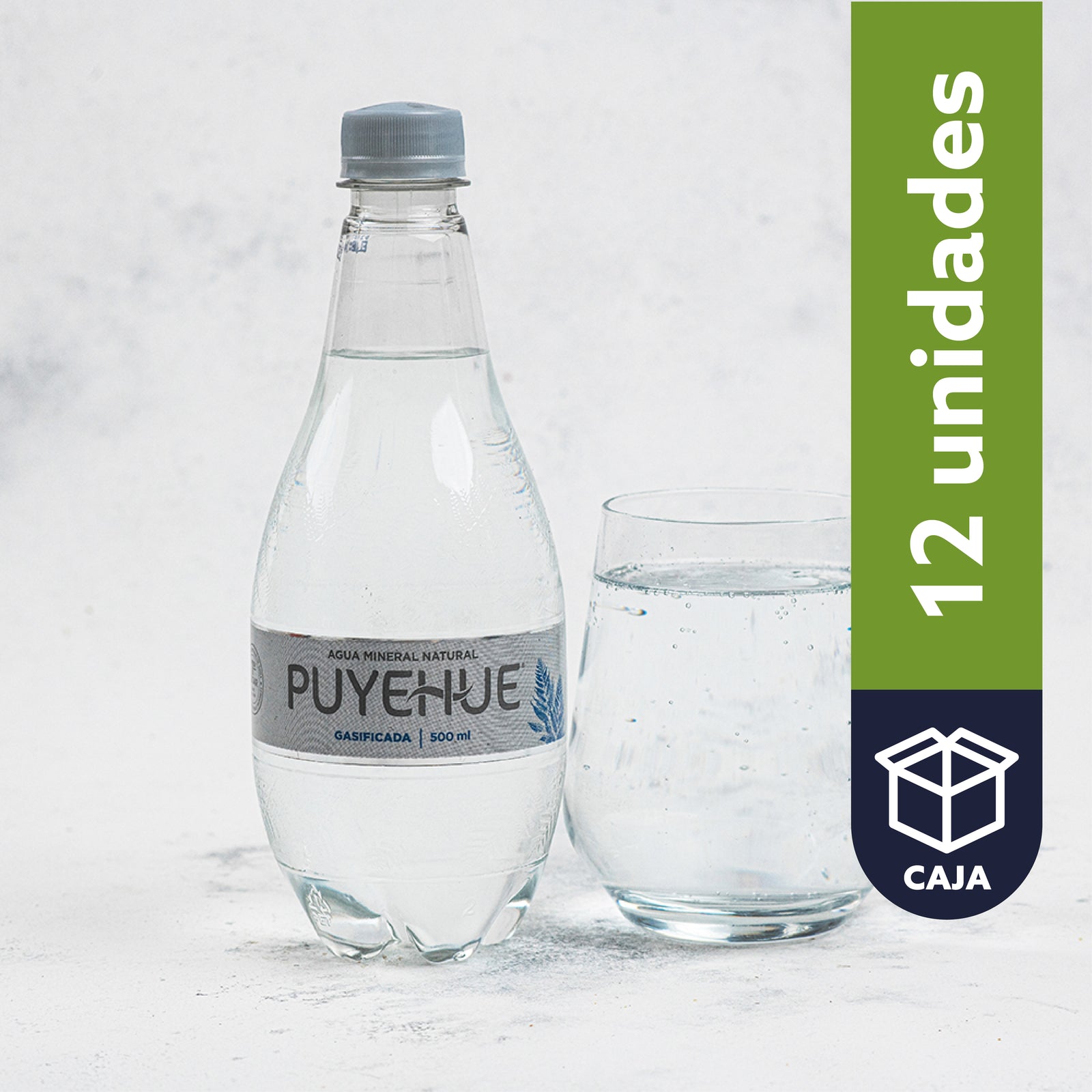 Agua Puyehue con gas 500 cc