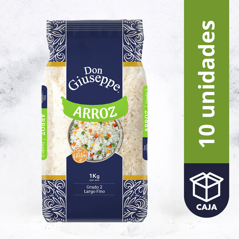 Arroz Grano Largo Grado 2 Don Giuseppe 1Kg