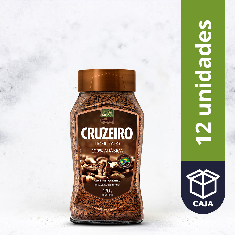 Café instantáneo Liofilizado 100% Arábica 170 gr