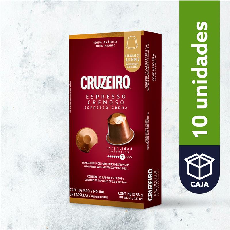 Capsula Cruzeiro Espresso Cremoso 56g