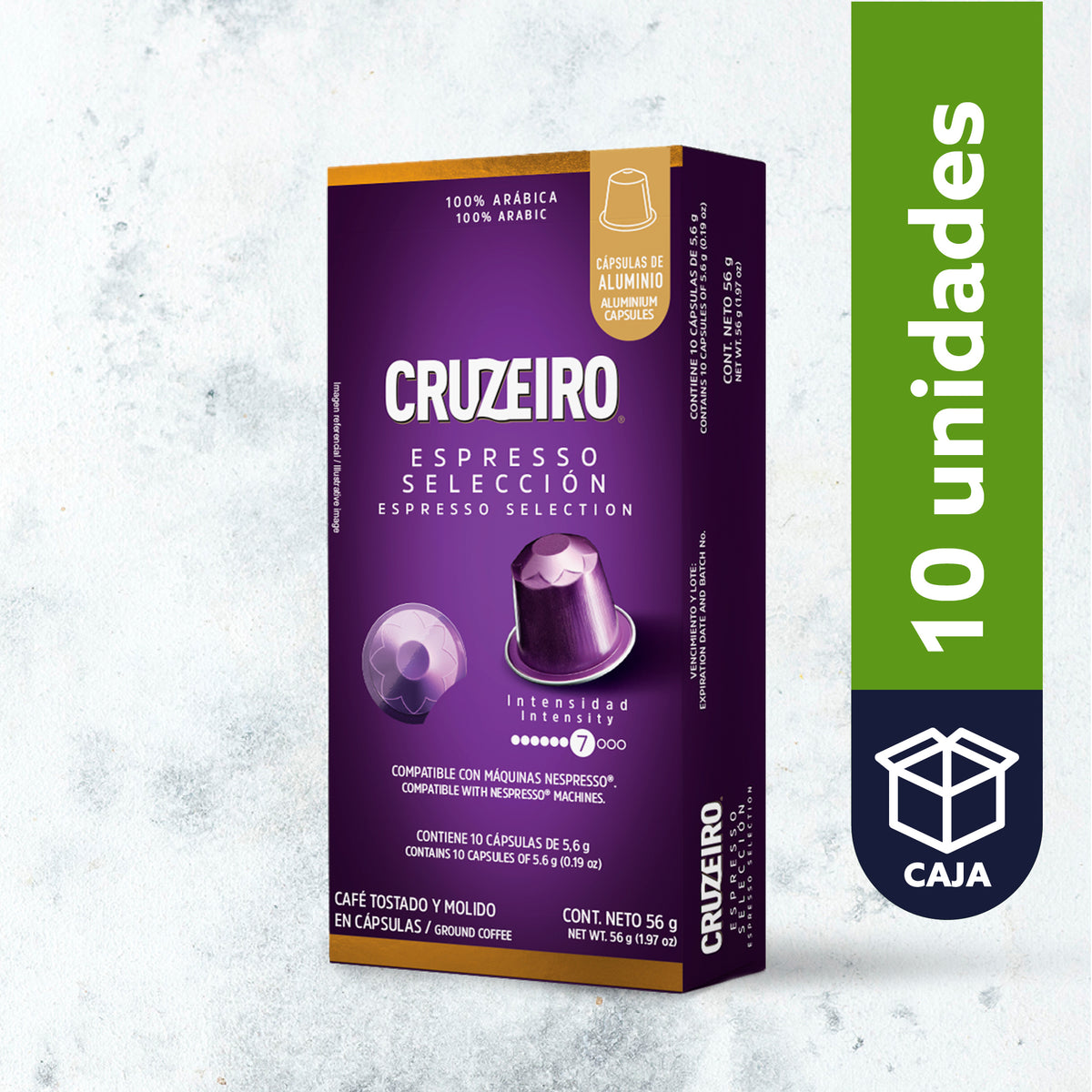 Capsula Cruzeiro Espresso Selección 56g