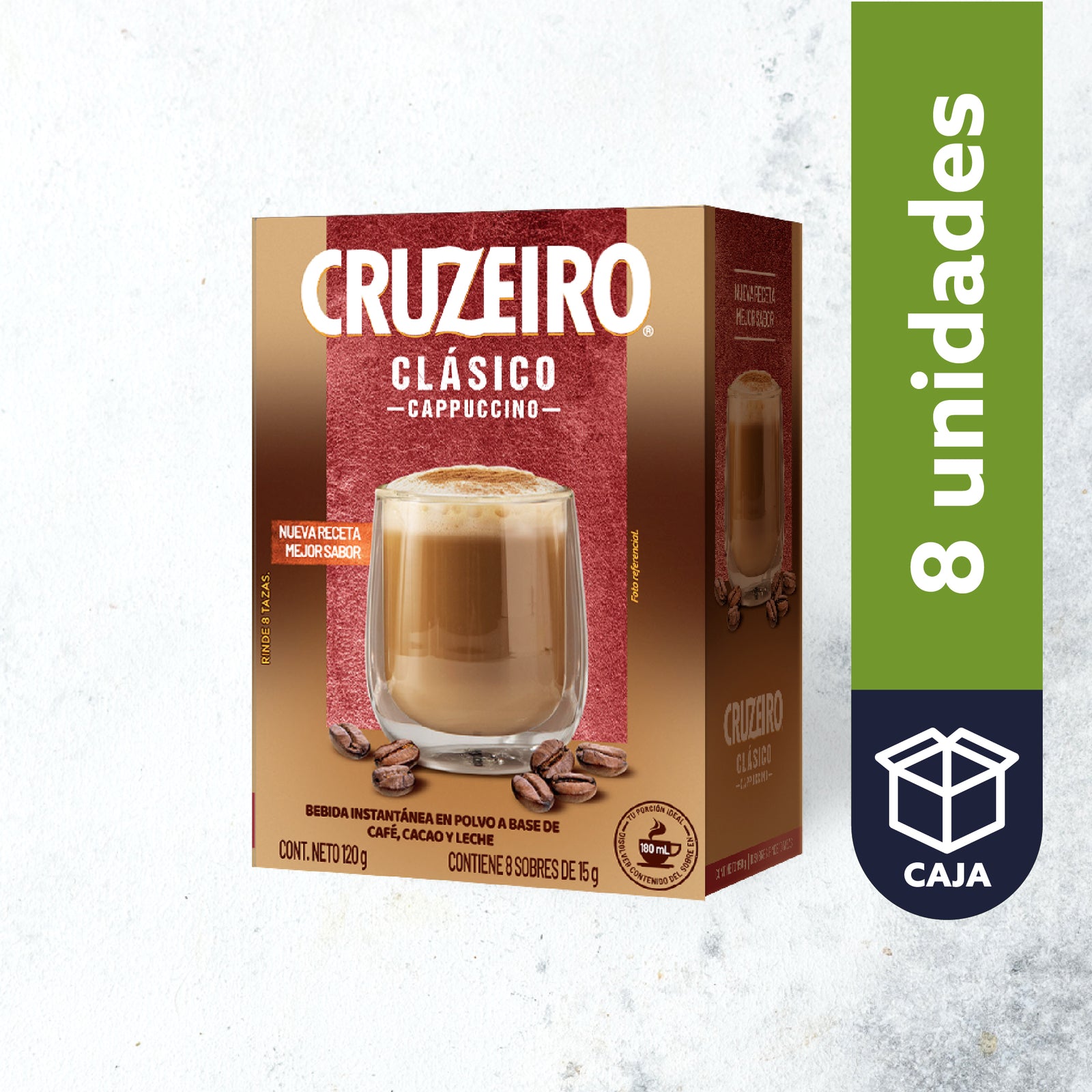 Mixer cruzeiro Cappuccino clásico 120gr