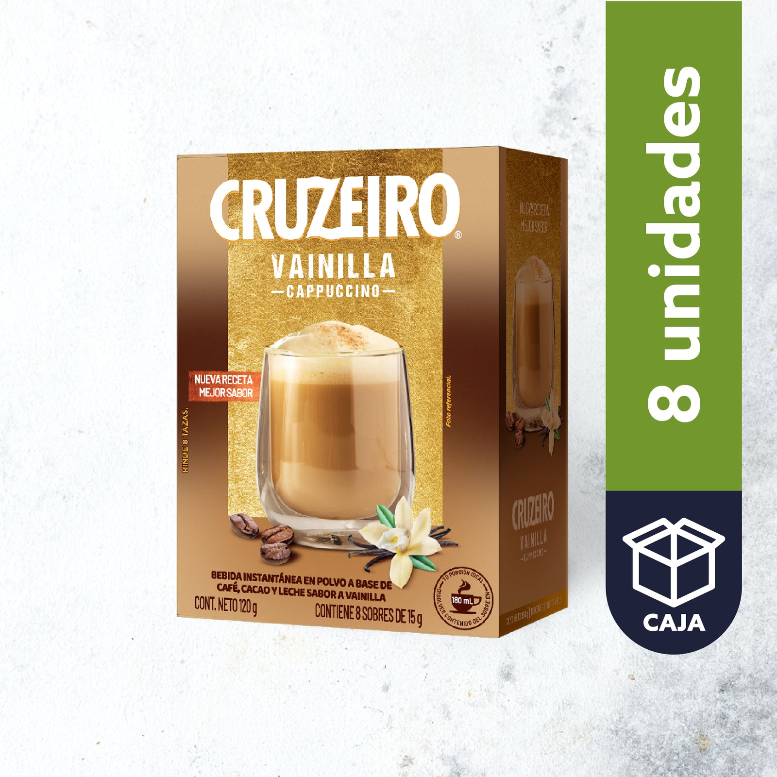 Mixer cruzeiro Capuccino vainilla 120gr