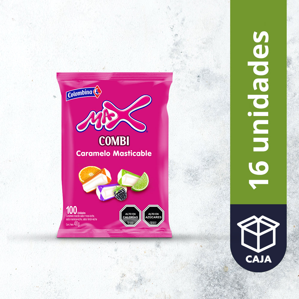 Barra Masticable Max Combi Colombina 400g