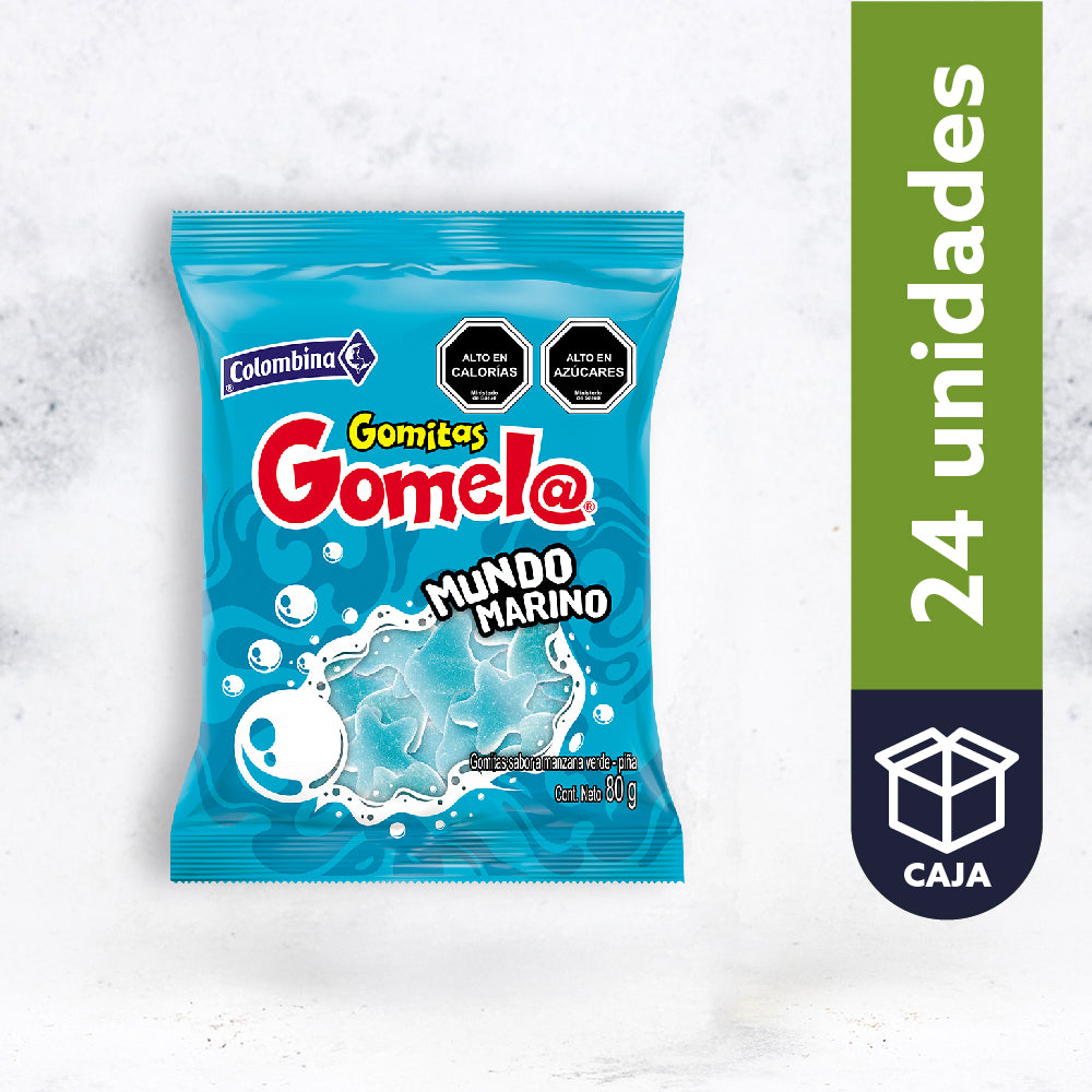 Gomitas Gomela Mundo Marino 80g