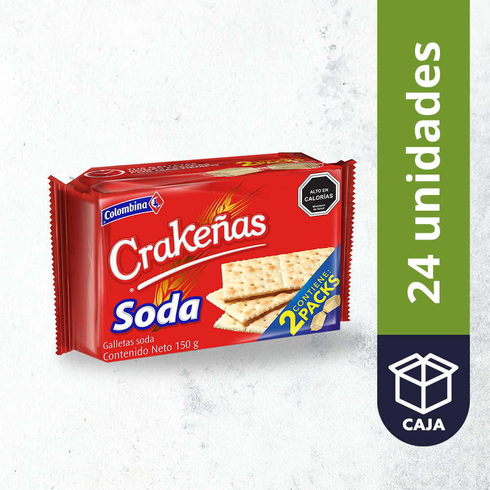 Galletas Crakeñas Soda Taco 150g