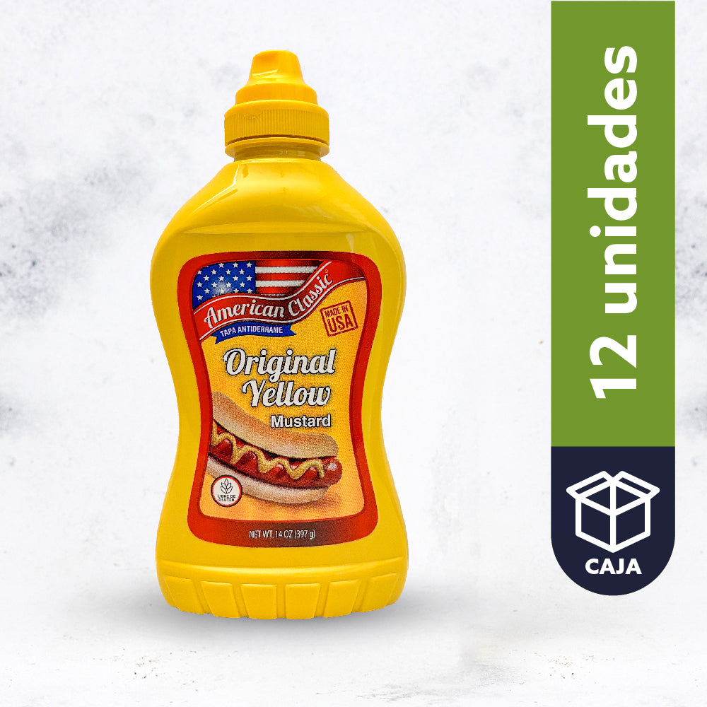 Mostaza American Classic Yellow 397 g