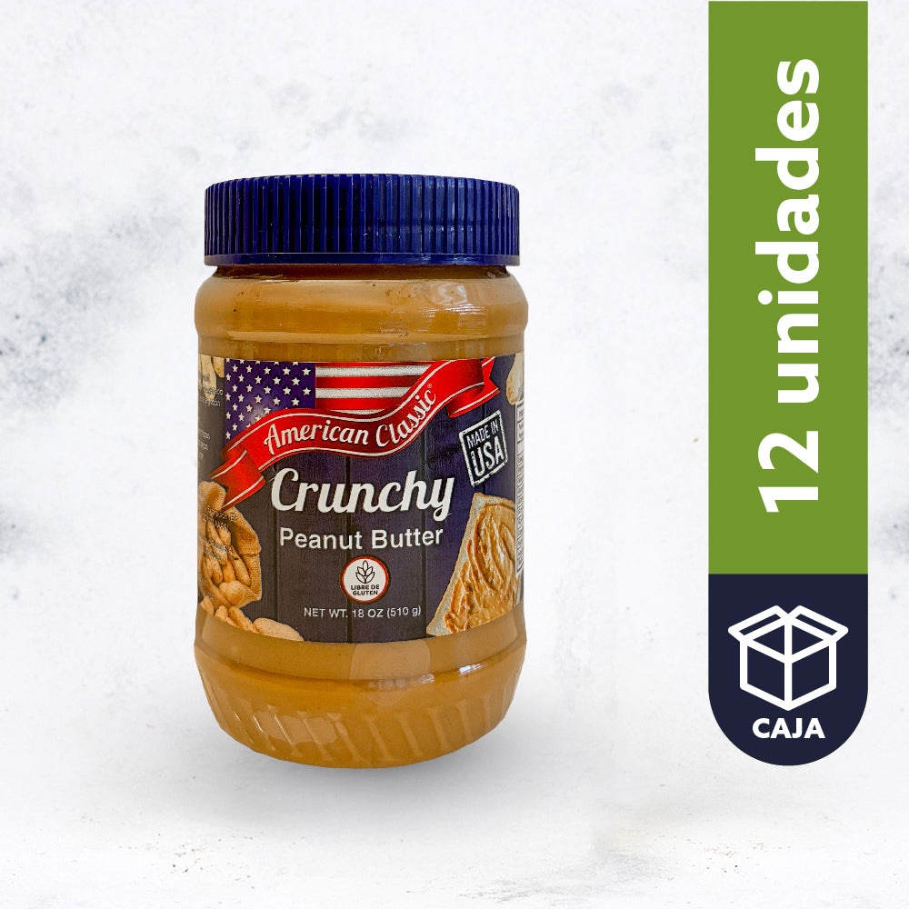 Mantequilla de Maní American Classic Crocante 510 g