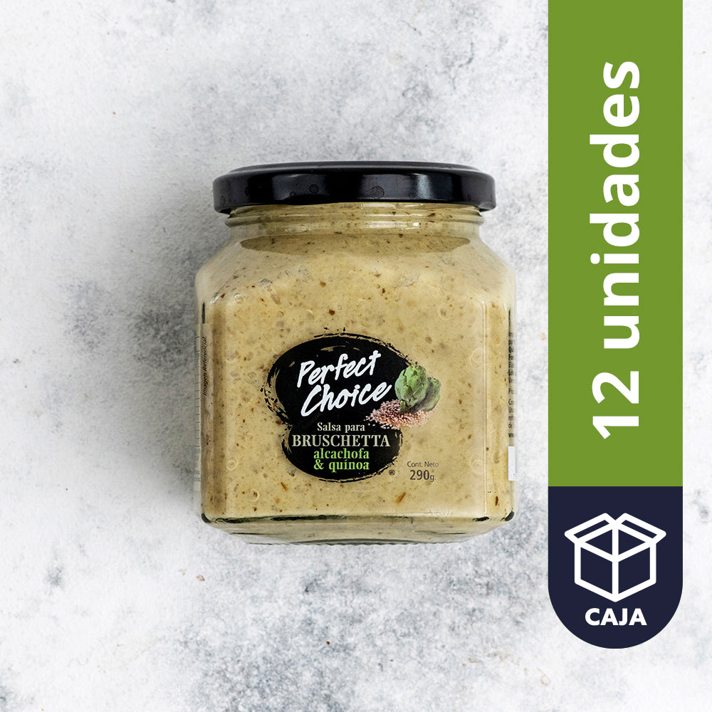 Bruschetta Alcachofa con Quínoa 290gr