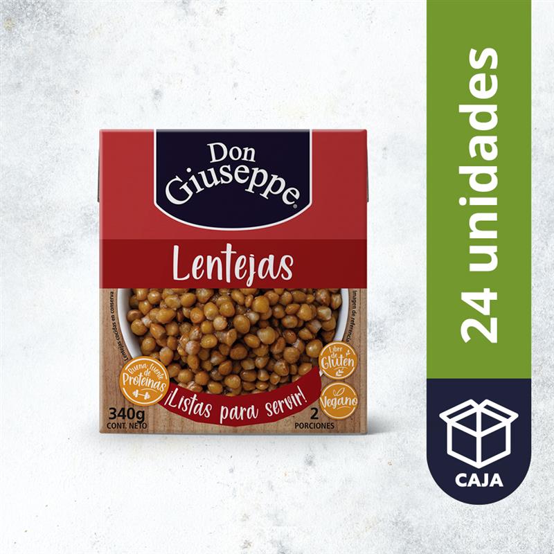 Lentejas Don Giuseppe 340 gr
