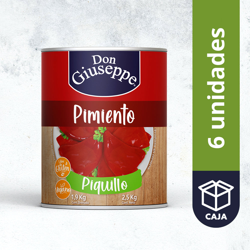 Pimiento piquillo Don Giuseppe 2,5 kg
