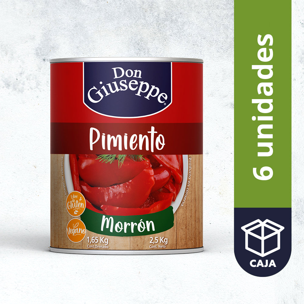 Pimiento morrón 2,5 kg