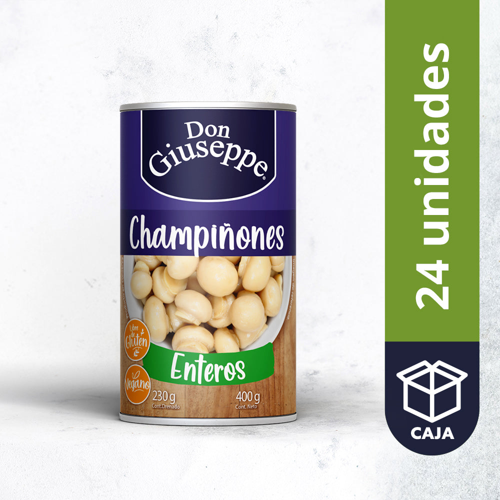 Champiñones Enteros Don Giuseppe 400gr
