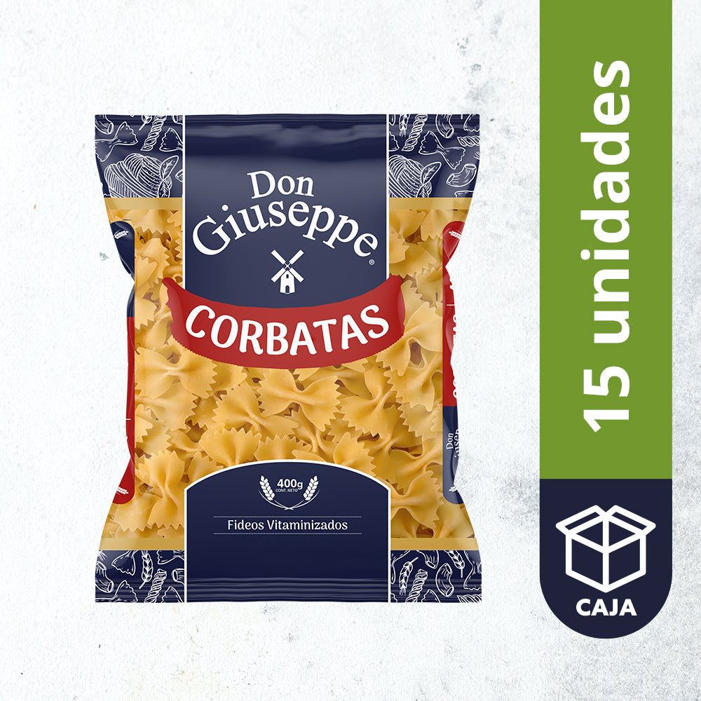 Fideos Don Giuseppe Corbata 400gr