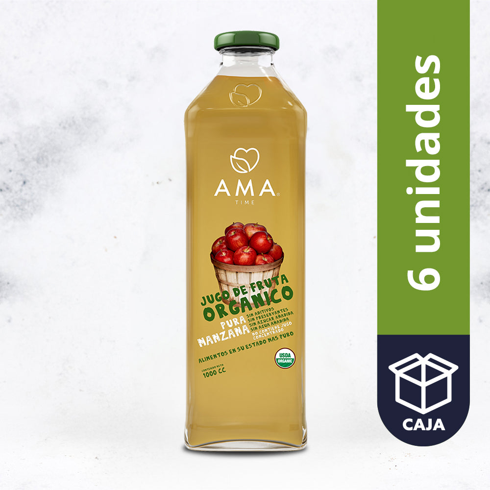 Jugo Manzana Orgánico 1L