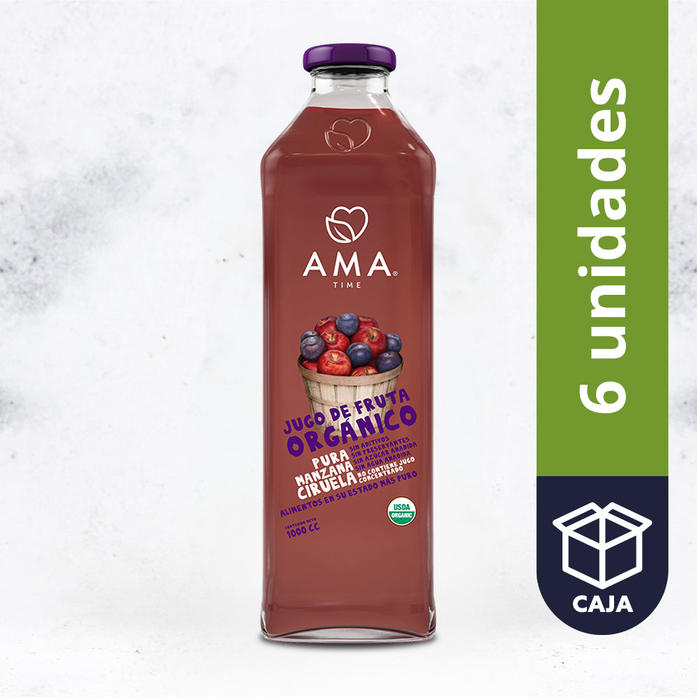 Jugo Manzana Ciruela Orgánico 1L