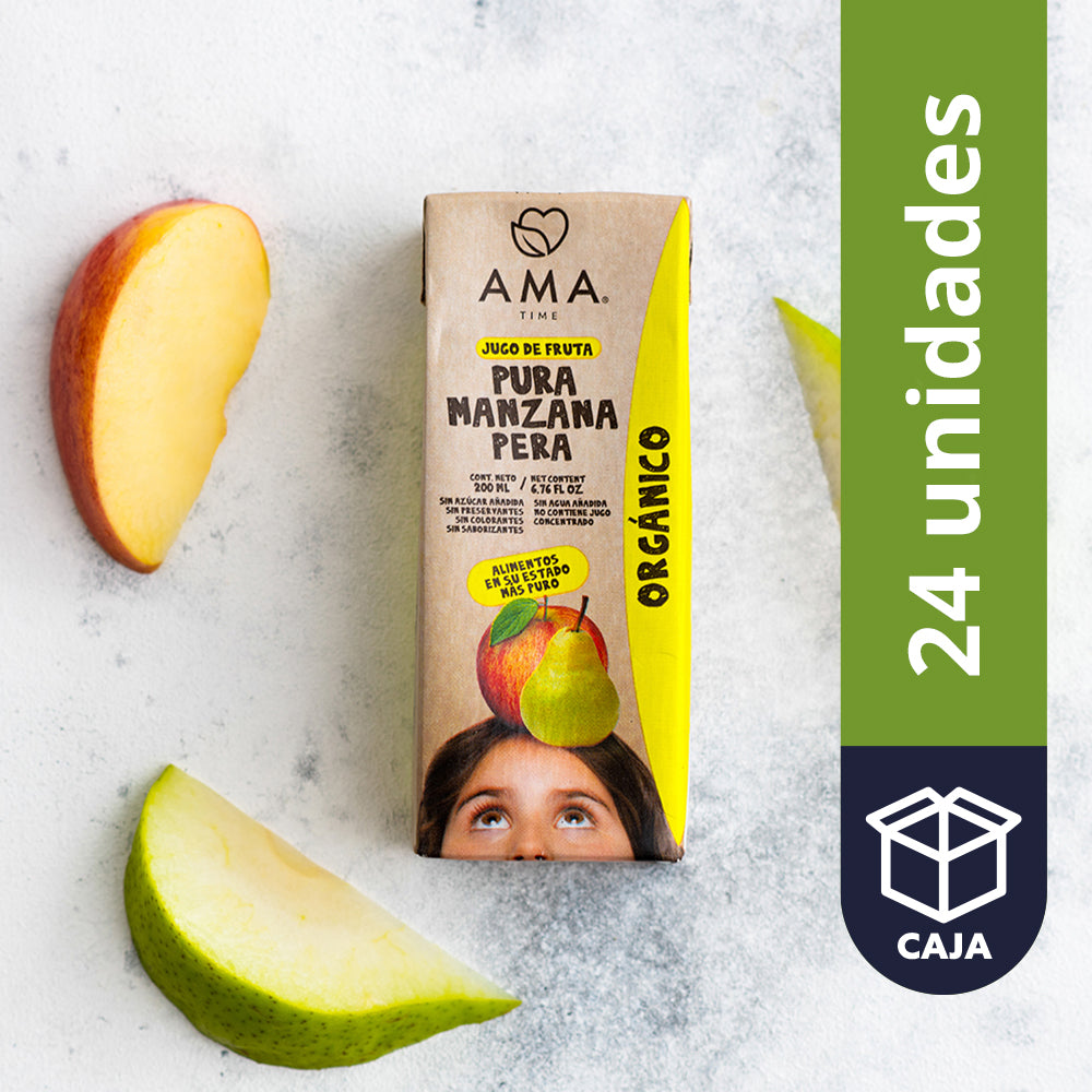 Jugo Manzana Pera Orgánico 200cc