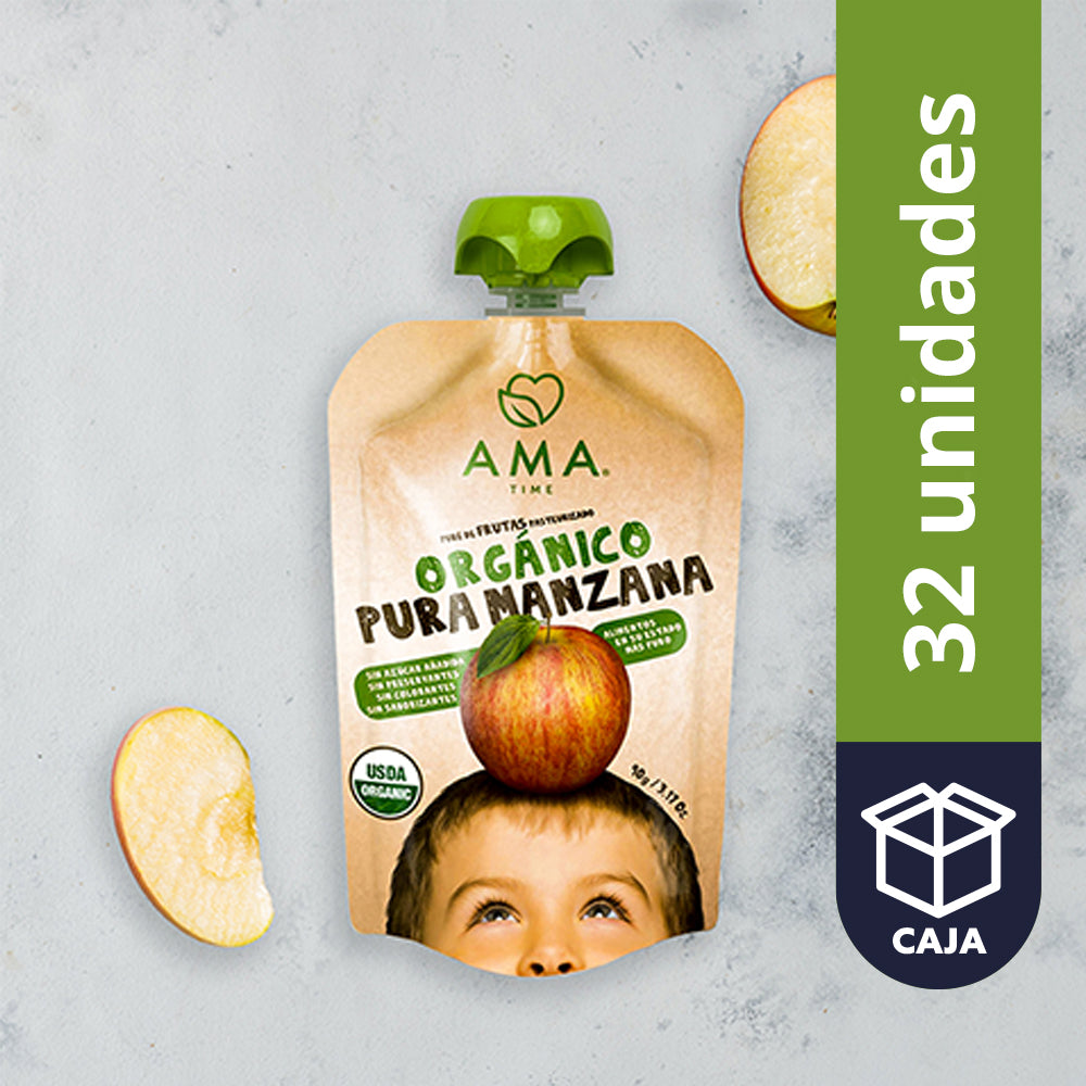 Puré de Manzana Orgánico 90gr