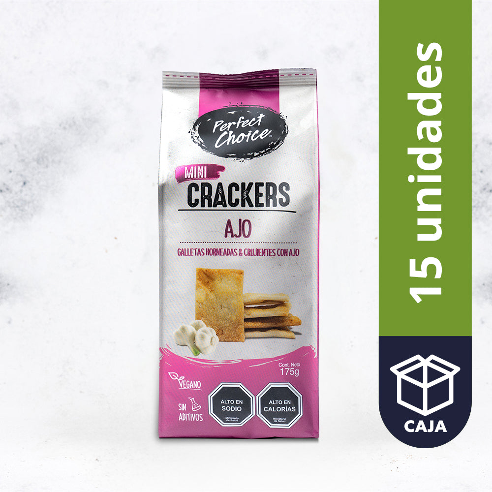 GALLETAS CRACKERS AJO 175g