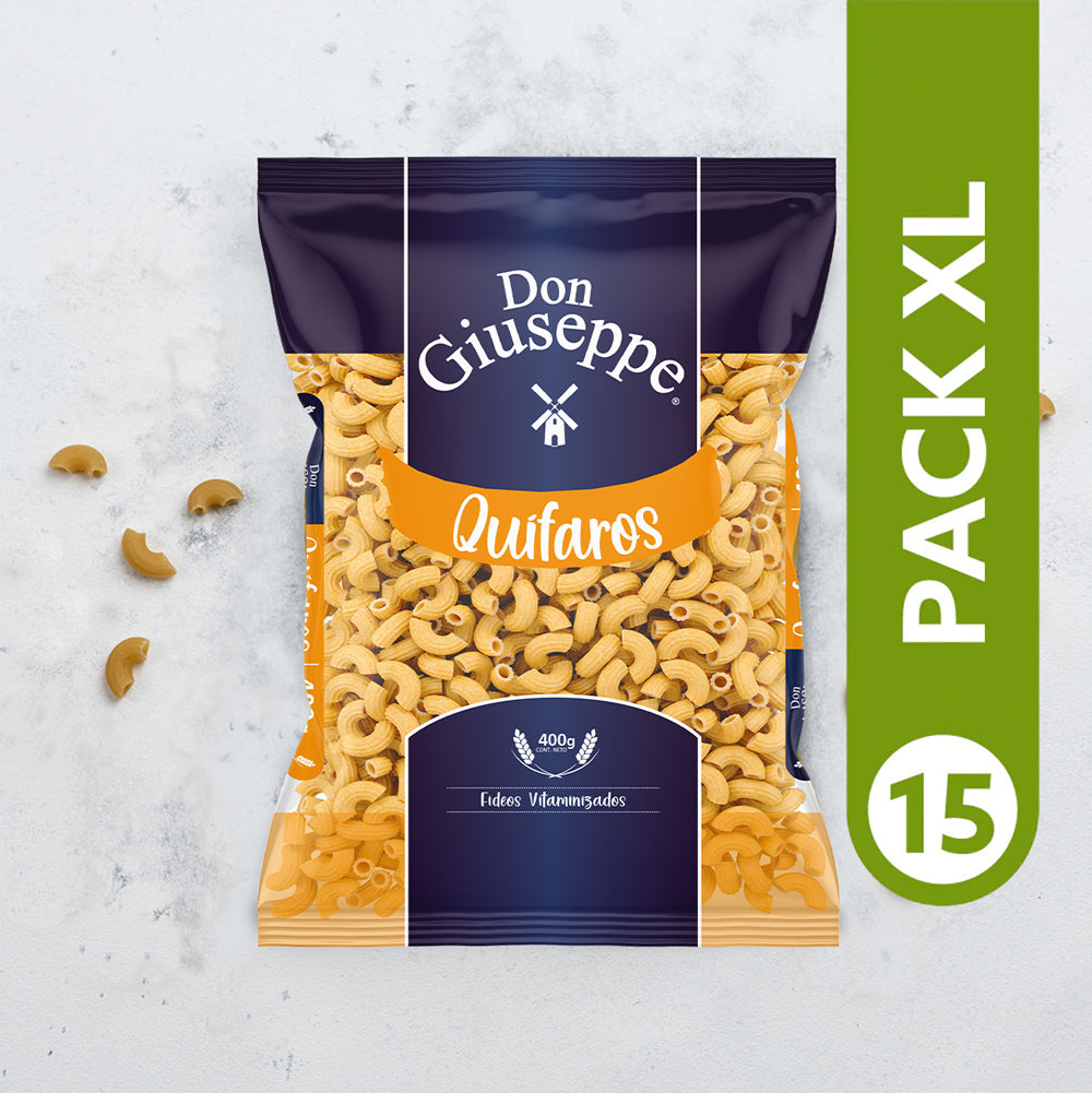 PACK XL - Fideos quifaros 400gr