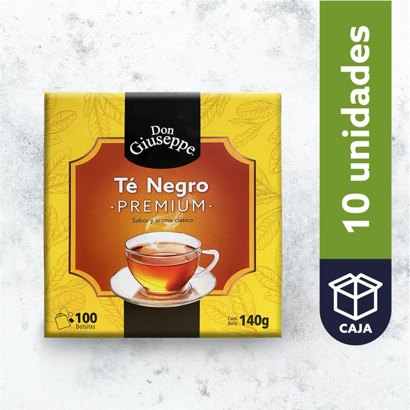 Té Don Giuseppe Ceylán Negro 100unid